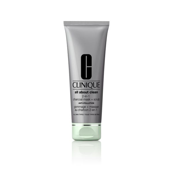 Clinique All About Clean 2-in-1 Charcoal Mask + Scrub 100ml