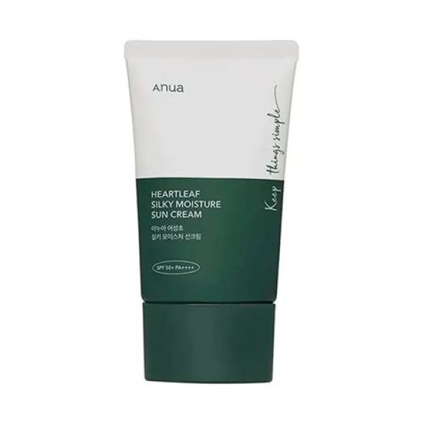 Anua Heartleaf Silky Moisture Sun Cream 50ml