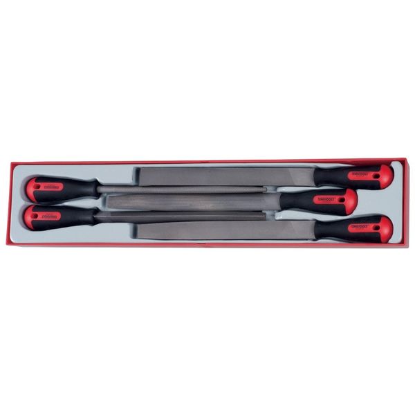 TengTools - 10" Hand File Set, 5 Piece - TTXF05