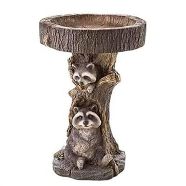 Fashionable and Cute Resin Water Basin Resin Outdoor Bird Feeder B