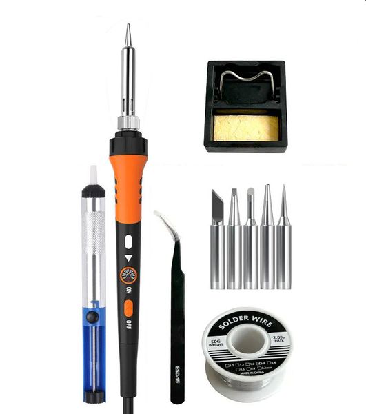 Temperature-Controlled Soldering Iron Kit