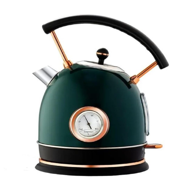 Green Stainless Steel 1.8 L Kettle