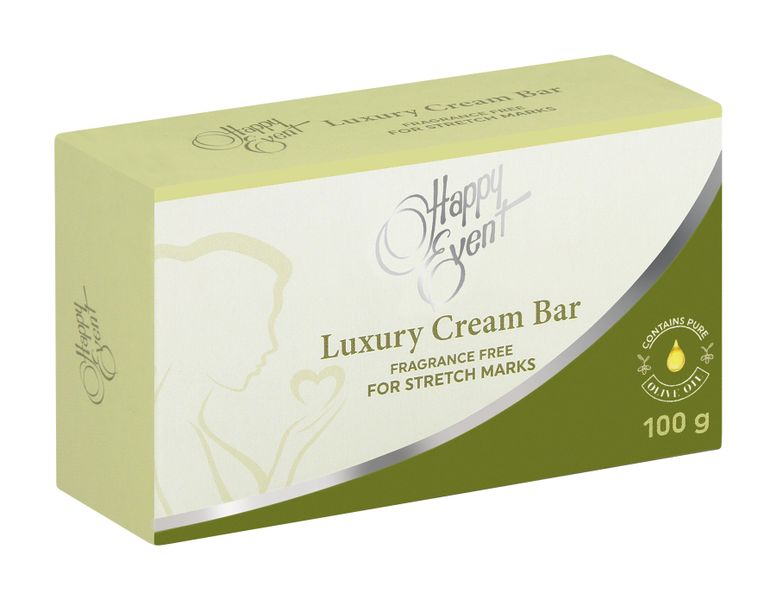 Happy Event Postnatal Luxury Cream Bar Fragrance Free - 100g