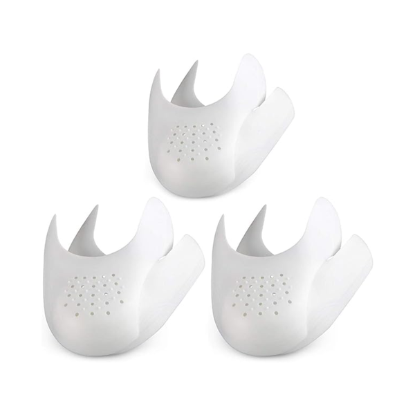 Sneaker Crease Guard Protectors - White - 3 Pairs