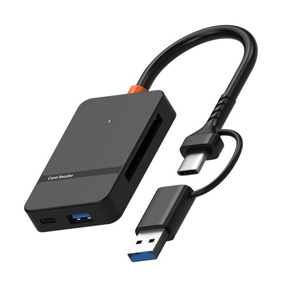 8 in 1 Card Reader Type C USB 3.0 to SD TF CF MS Memory Card Reade