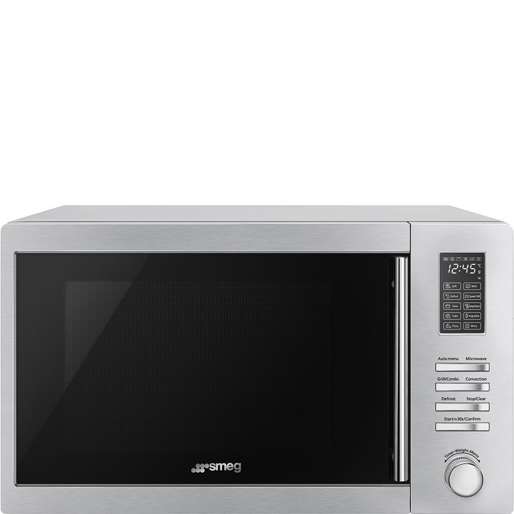 Smeg Stainless Steel 60cm 35L 1100W Combination Microowave Oven