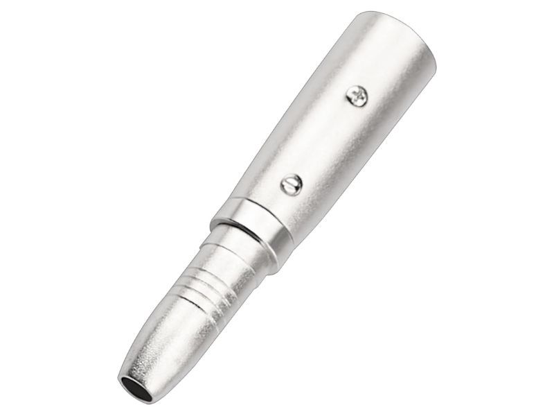 ZATECH XLR Male to 6.35mm Female Adapter - XLR M to 1/4 " Female