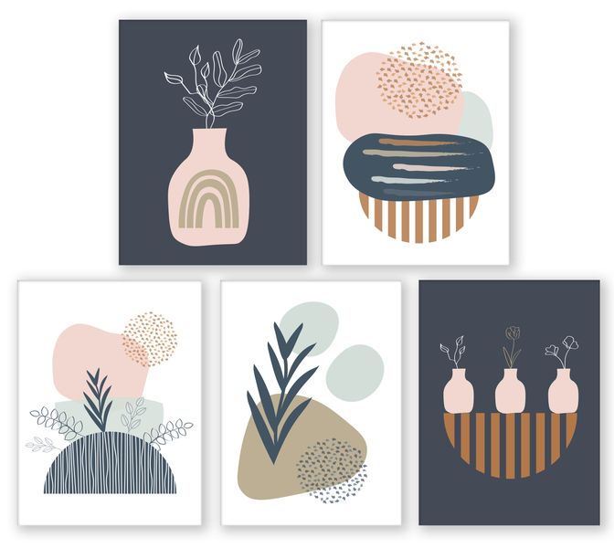 BOHO - GREETING CARD (5-Pack)