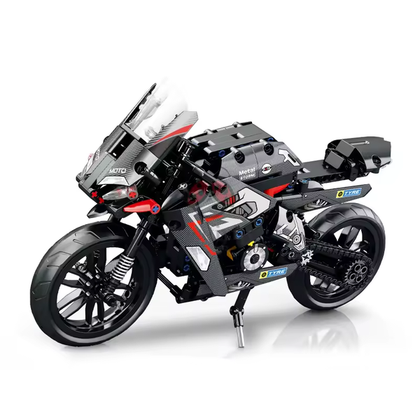 Motorcycle Building Block Set - Model 47103 - 486 Pieces