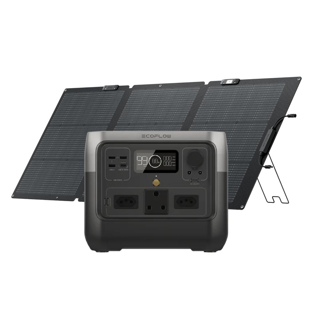 EcoFlow RIVER 2 Pro 768Wh Portable Power Station NextGen 160W Solar Panel