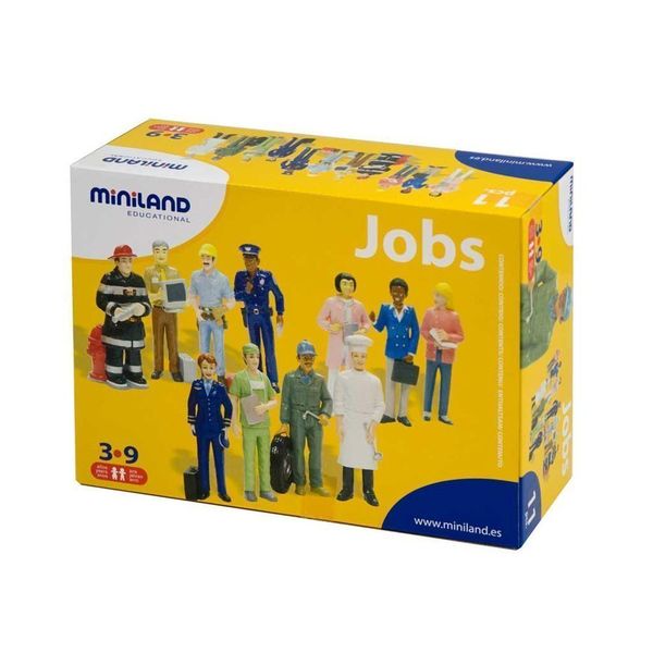 Miniland Jobs Figures (11 Piece)