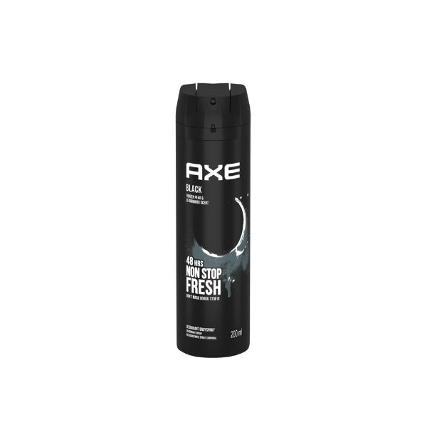 Axe Deodorant Black - 6 x 200ml
