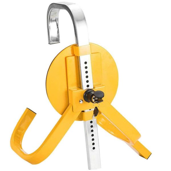 Automotive Heavy Duty Extendable Anti-Theft Car Tire Lock/Clamp - 53cm