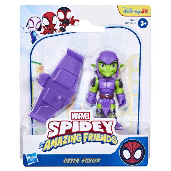 Spidey and Friends 7.6CM Green Goblin and Accessory