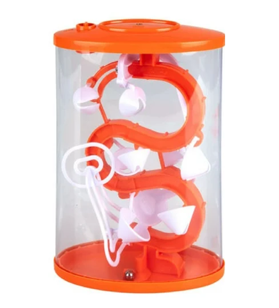 BrainyMaze Perplexed Ball Puzzle Set Elliptical Cylinder Maze Toy for Kids