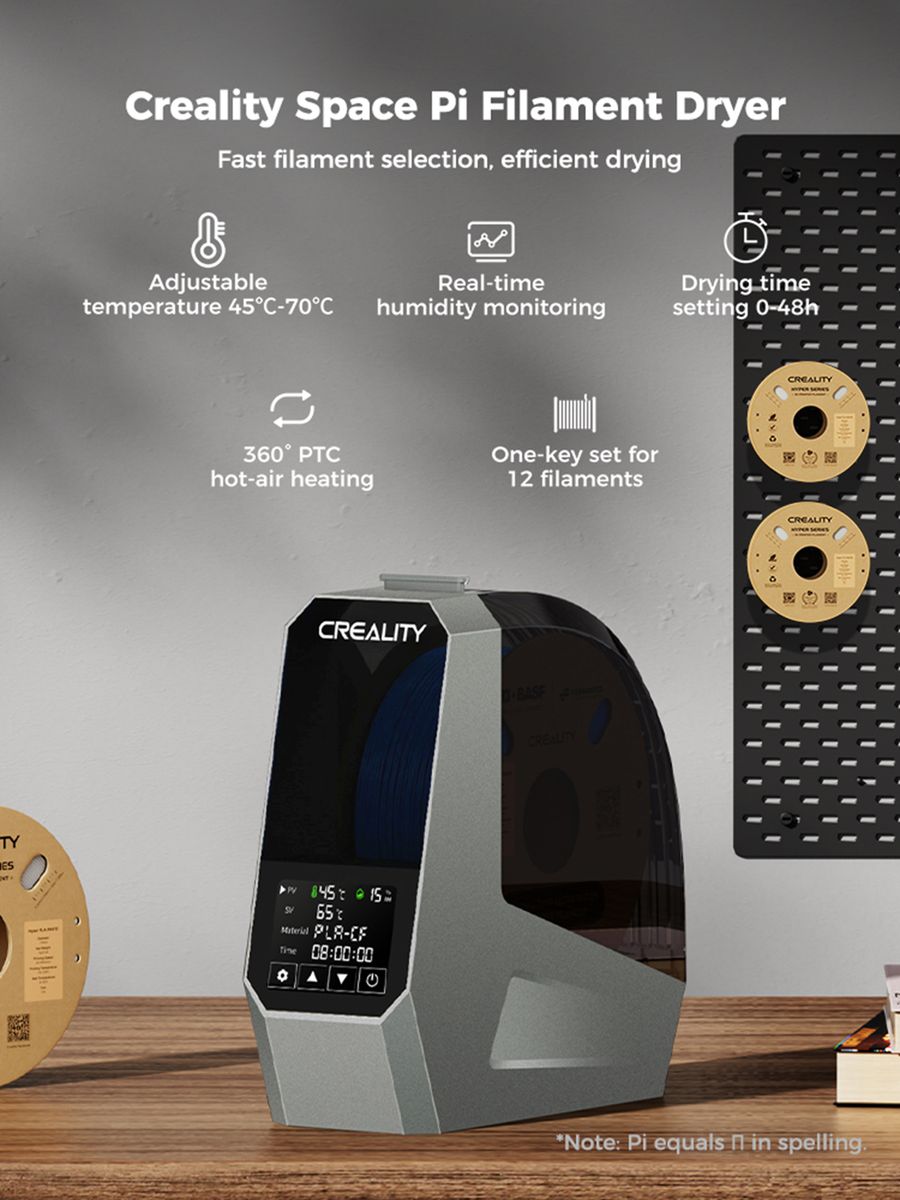Creality Space Pi Single roll Filament Dryer | Shop Today. Get it