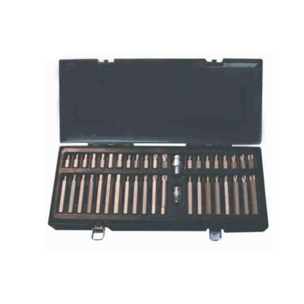 Titan Torx, Spline, Hex Set 42 Piece S2 Material Plastic Case Plastic Box