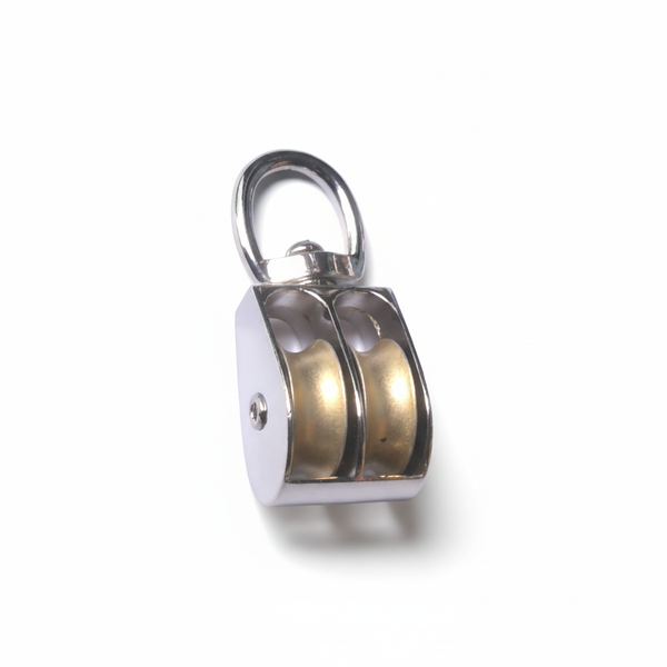 Krafft Double Swivel Pulley 20mm Sheave for Lifting and Rigging