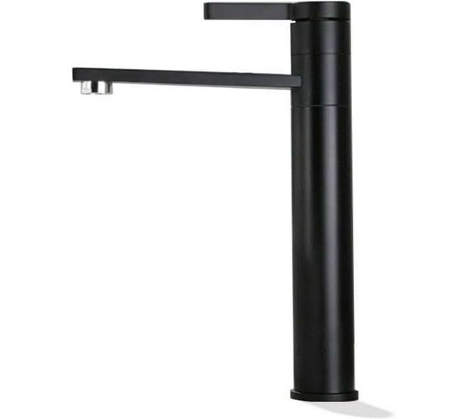 0926 Modern Matte Black BathBasin MixerTap Easy Install for Renovation