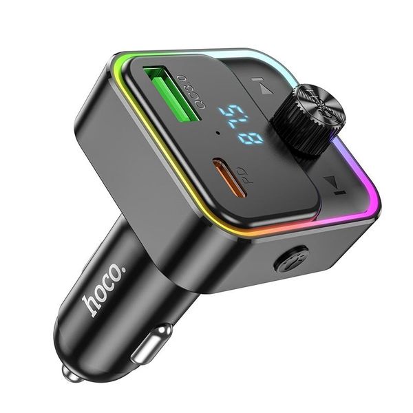 hoco E81 Fantasy PD 30W and QC3.0 Car Bluetooth FM Transmitter