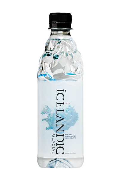 Icelandic Glacial Still Water, 500ml BPA-Free PET Bottles (24-Pack)