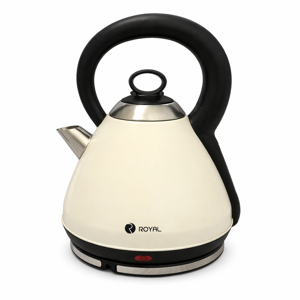 Royal 2.5L Electric Kettle with Stainless Steel Accents