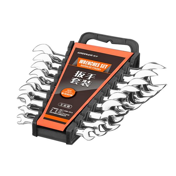 Tools Spanner Socket Wrench Set of 9 Piece (8-19mm)