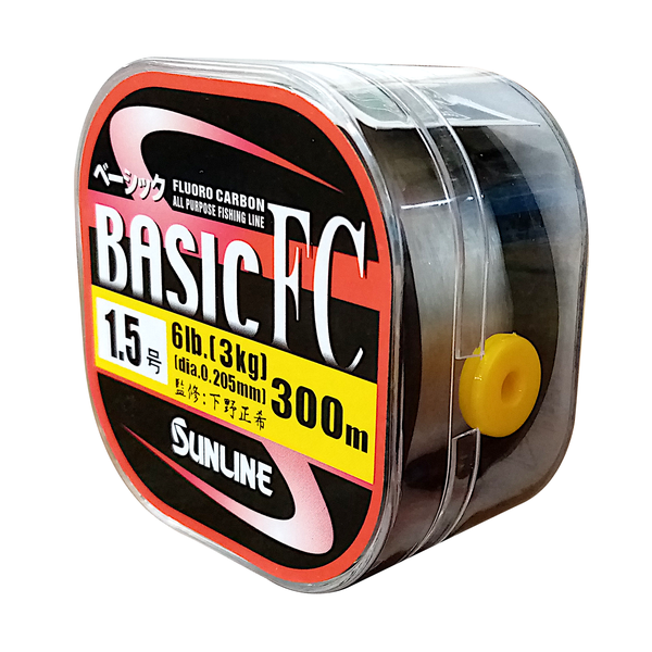 Sunline Basic Fluorocarbon Line 300m (6Lb) (Clear)