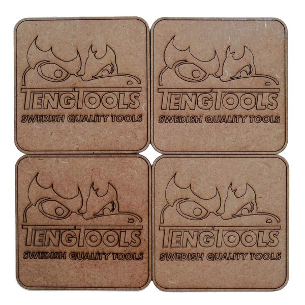 TengTools - Set of 4 Coasters