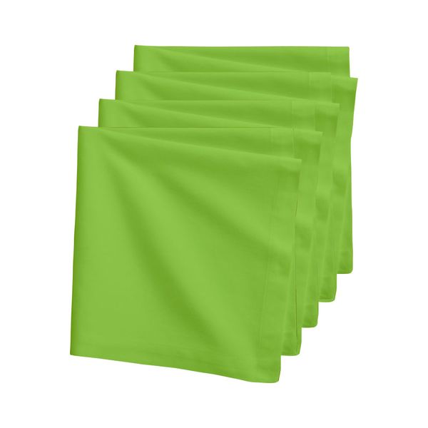 Pappa Joe - Cloth Serviettes / Napkins - Lime Green