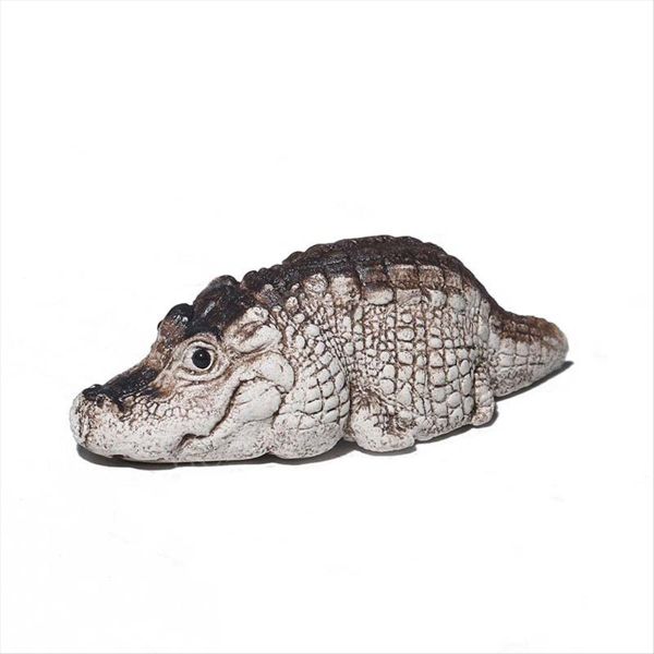 Crocodile Baby Figurine Tea Pet For Home Garden Decor B