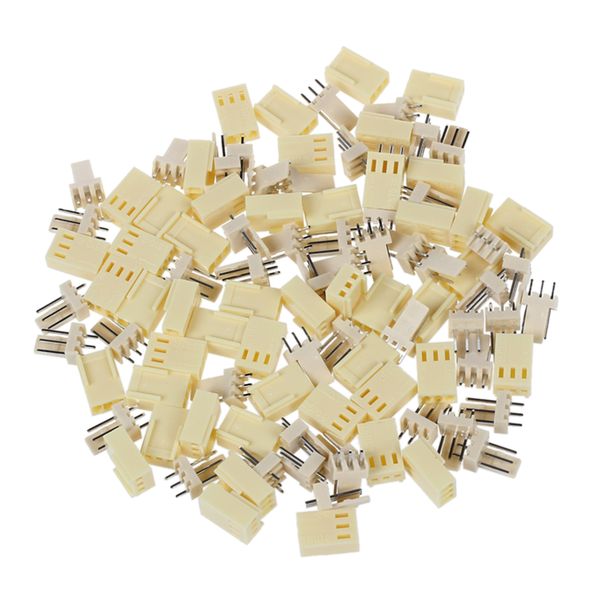 50 pieces KF2510-3P 2.54mm PCB header 3-Pin connector Crimp Terminal