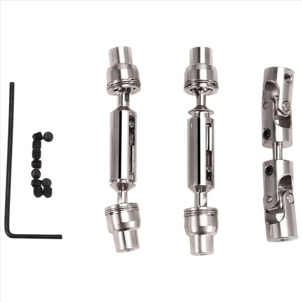 3Pcs Metal Drive Shaft Cvd For Wpl B16 B36 Jjrc Q60 Q63 Q64 Rc Car