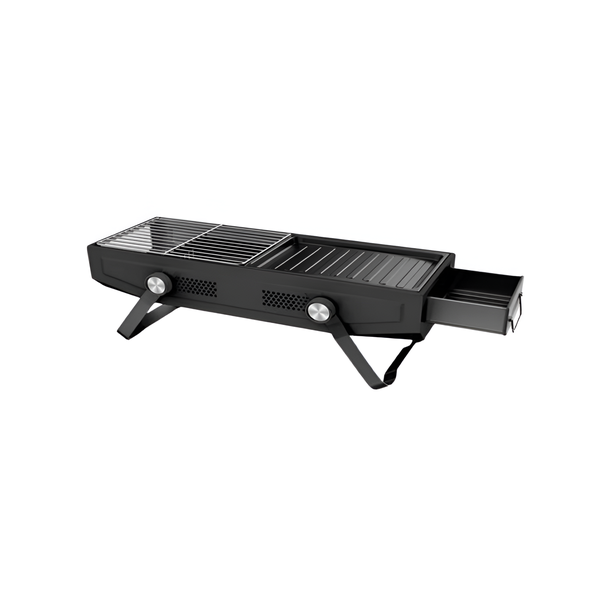Foldable Camping Barbecue Braai with Portable Outdoor Grill Design