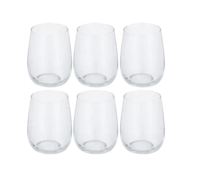 Stemless Wine Glass Set - 6 Piece Elegant Drinkware | LAV Gaia
