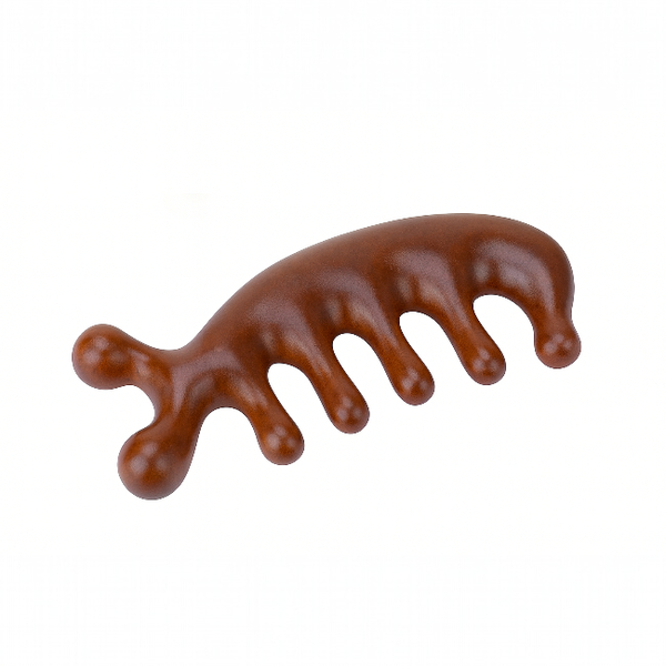 2 Pack- Curved Shape Wide-Tooth Scalp Massage Comb
