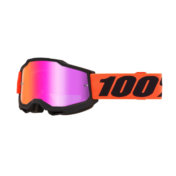 100% Accuri2 Ferran Dark Red Mirror Goggle
