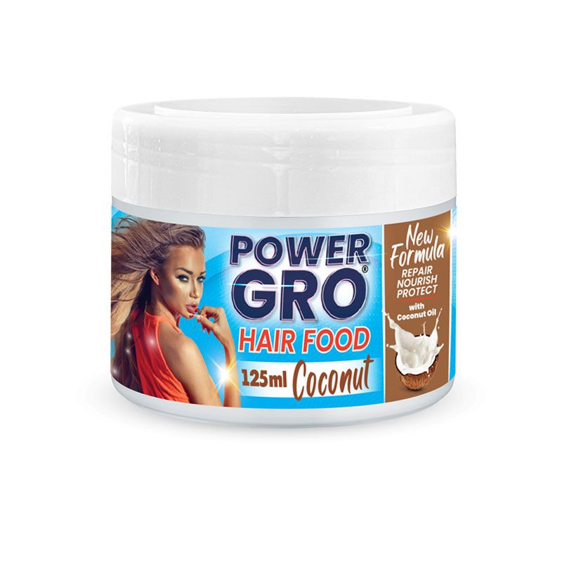 Power Gro Hair Food (with coconut oil) 125ml Shop Today. Get it