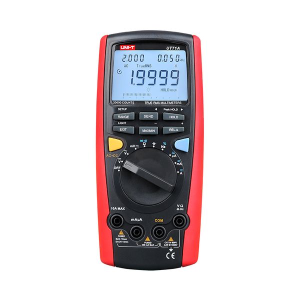 UNI-T UT71D Digital Multimeter - High-Precision, True RMS, 1000V, USB