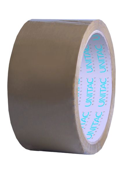 Unitac Large Core Packaging Tape Buff 48mm x 50m Box Of 36