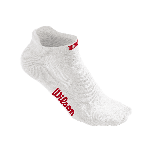 Women's Wilson No Show White Socks - 3 Pairs (Size: 4 - 9.5)