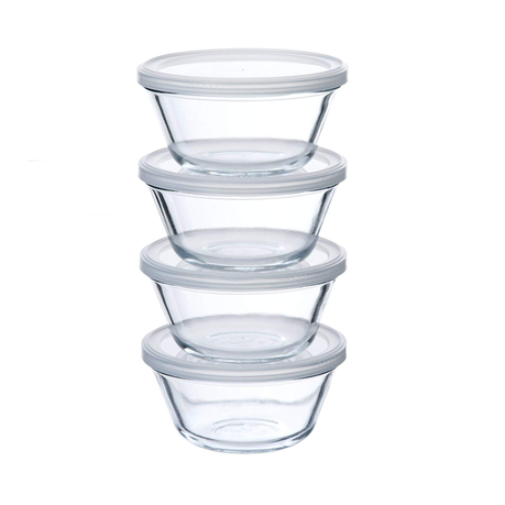 Anchor Hocking Glass Custard Cup Set W Lids 177ml 8pcs Set Buy Online In South Africa Takealot Com