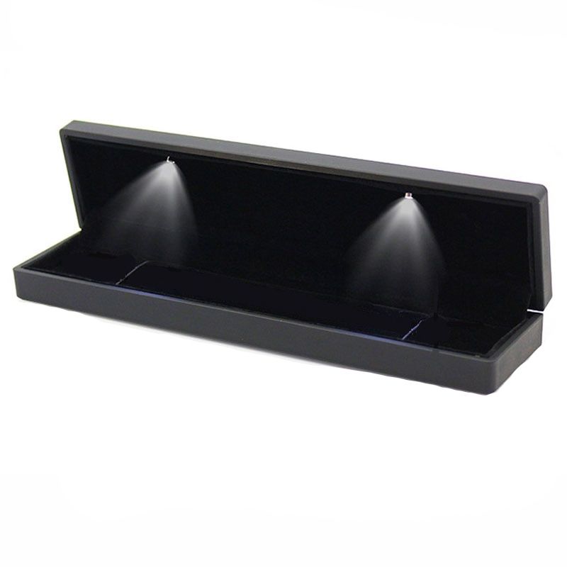 Synergy360 LED Lighted Jewelry Gift Box Black Shop Today. Get it