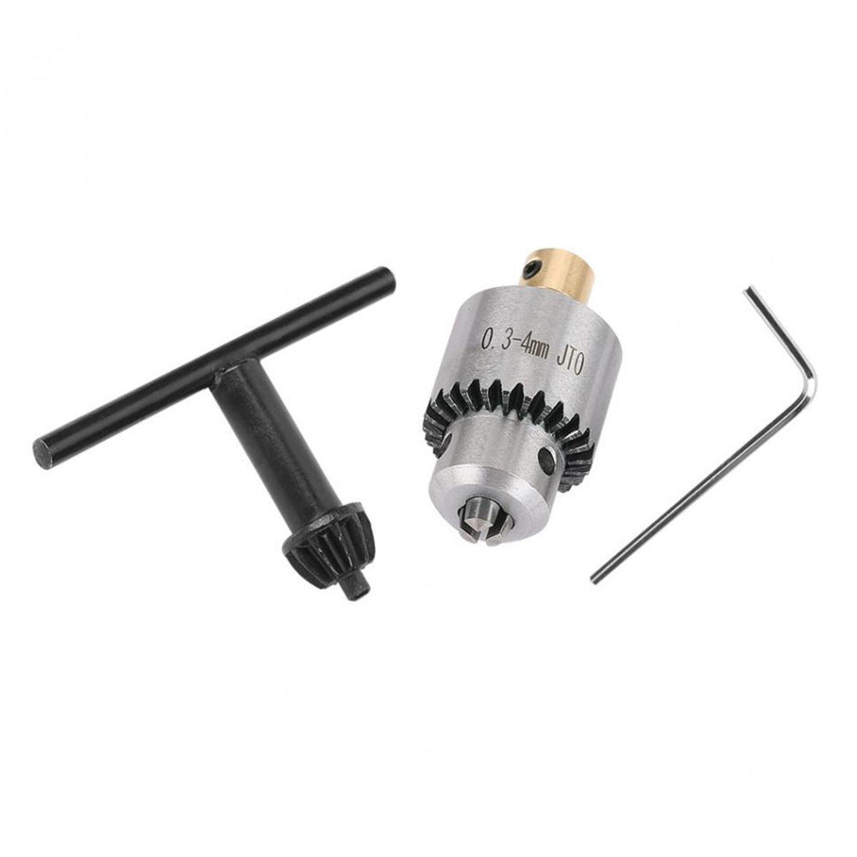 Micro Drill Chuck Adapter Kit 0.34mm JTO Chuck with Key Mini Taper