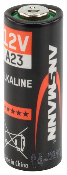 Ansmann (5015182) Battery, Single Cell, 12 V, 23A, Alkaline, 50 mAh