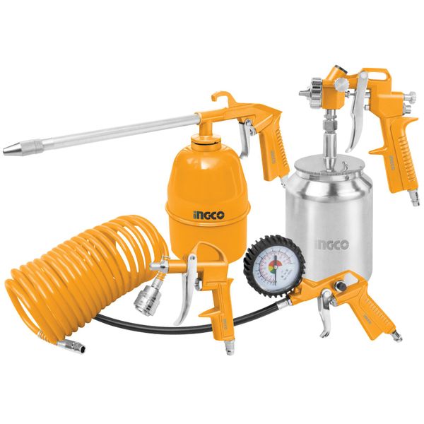 Ingco - Air Tool Set (5 Piece)