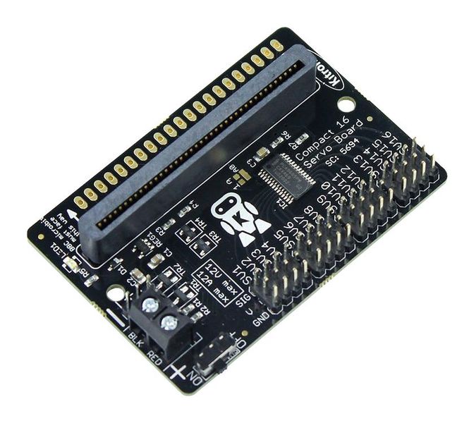 Kitronik (5694) Servo Driver Board, 3 V to 12 V Supply, 16 Channel