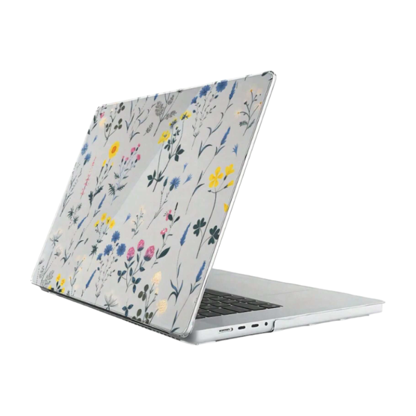 Multi-Colour Flower Printed Protective Case For MacBook Air M2 2022