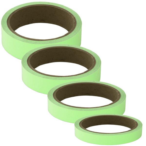 Home DIY Multifunctional Luminous Glow In The Dark Tape Set of 4