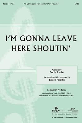 I'm Gonna Leave Here Shoutin' Split Track Accompaniment CD